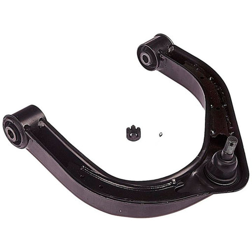 A CB69147 ProSeries OE+ Control Arm in black with a small attachment part, displayed on a white background.