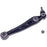 The CB14364 ProSeries OE+ Control Arm is a black metal car control arm featuring an attached threaded bolt and a separate nut.