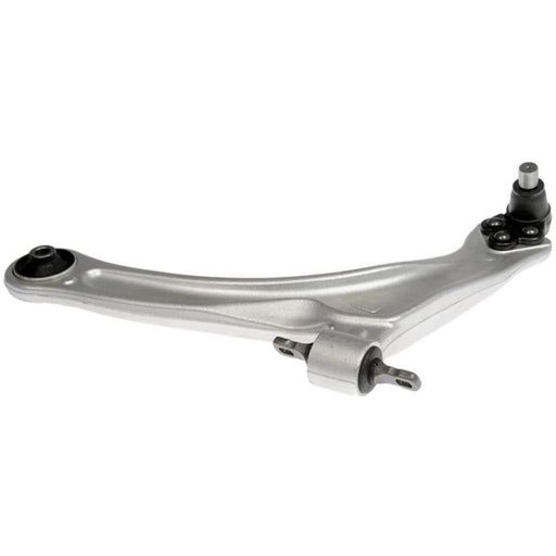The CB91033 ProSeries OE+ Control Arm in silver, complete with bushings and ball joint.