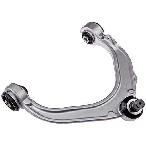 A CB14027 ProSeries OE+ Control Arm in silver with three joints, placed on a white background.
