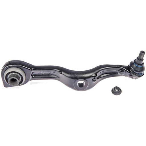 A CB28454 ProSeries OE+ Control Arm in black, featuring two attachment points alongside a single loose nut.