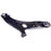 The CB60313 ProSeries OE+ Control Arm is a black metal car control arm featuring a circular hole in the center and bushings at both ends.