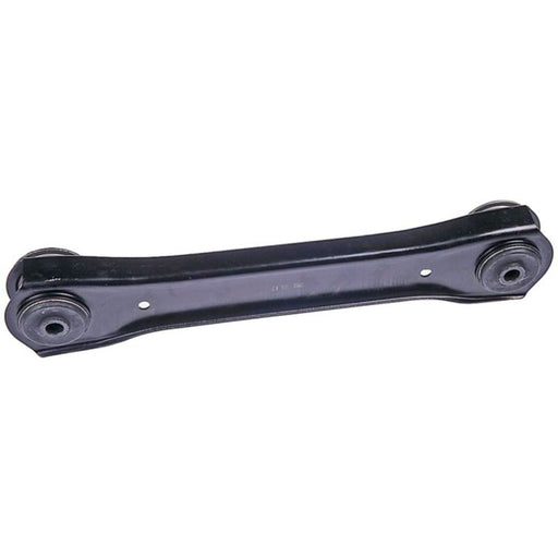 CA96075 ProSeries OE+ Control Arm, a black metal component with attachment points on both ends, designed for a vehicle's suspension system.