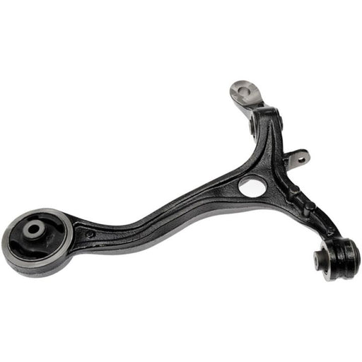 A CA59254 ProSeries OE+ Control Arm in black metal, featuring bushings on each end.