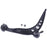 A CB14024 ProSeries OE+ Control Arm in black, featuring two bolts and nuts against a white background.