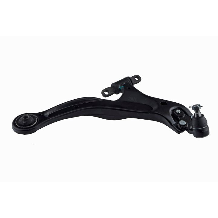 A 4877198AA Pro-Series OE Control Arm, featuring bushings and ball joints, presented on a white background.