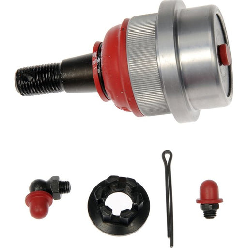 The BJ96086RD PRO-SERIES XD Ball Joints kit includes red and black elements, a cotter pin, and various small metal components.