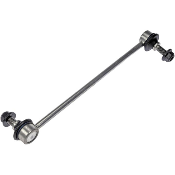 The SL85275RD PRO-SERIES XD Stabilizer Bar Link Kit is a metal stabilizer linkage bar equipped with bolts and rubber bushings at both ends, designed for use in automotive suspensions.