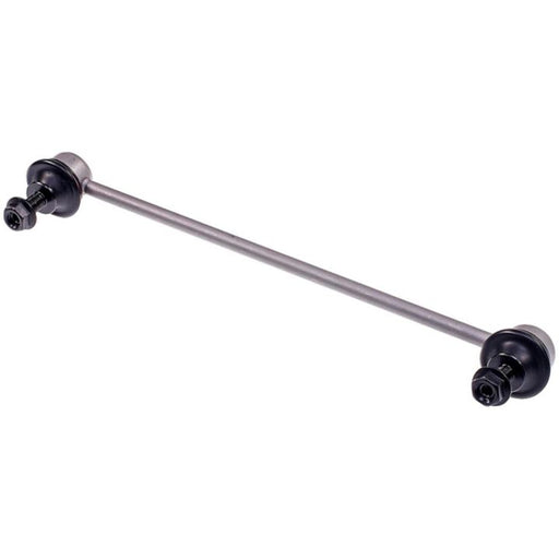 A SL59153XL ProSeries OE+ Stabilizer Link featuring a metal suspension stabilizer bar with rubber bushings and connectors on both ends.