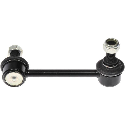 The SL63501 ProSeries OE+ Stabilizer Links are black stabilizer bar links with metal ends and bolts on both sides, commonly used in vehicle suspension systems.
