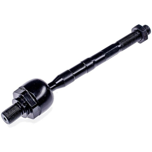 The TI60075 ProSeries OE+ Tie Rods is a black automotive tie rod assembly, featuring threaded ends and a ball joint at one end.