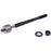 TI74150XL ProSeries OE+ Tie Rods with a metal steering rack tie rod end, featuring a black finish, and including a nut and washer, displayed on a white background.