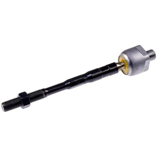 Introducing the TI61130XL ProSeries OE+ Tie Rods, a black and silver tie rod end with threaded ends designed for vehicle steering systems.