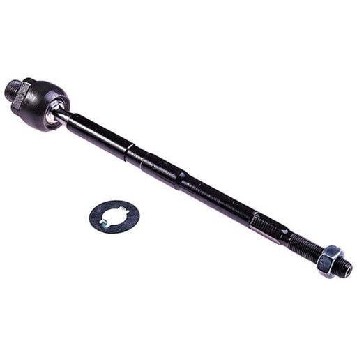 A TI59241 ProSeries OE+ Tie Rod, complete with a nut and washer, isolated on a white background.