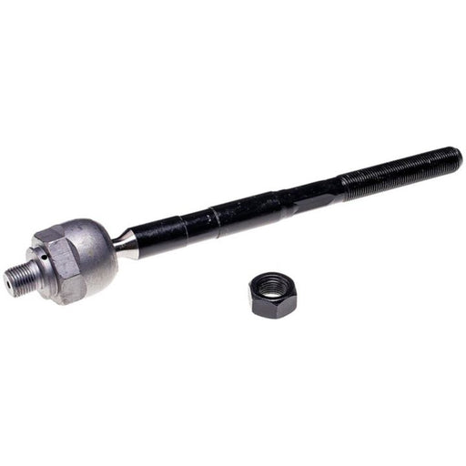 A TI91110XL ProSeries OE+ Tie Rod placed beside its accompanying nut against a white background.