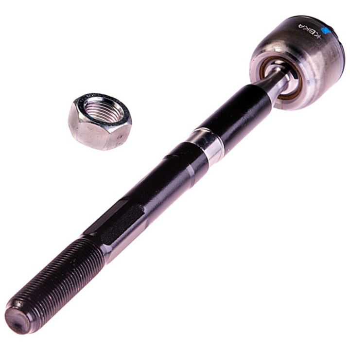 Close-up of a TI63260 ProSeries OE+ Tie Rod with a threaded end and attached nut against a white background.