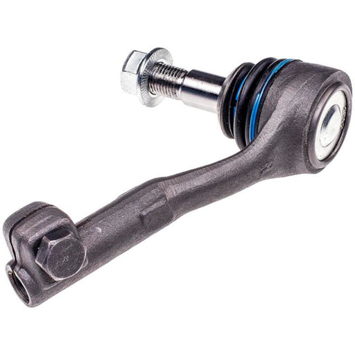 Close-up of the TO14142 ProSeries OE+ Tie Rods, featuring a black metal automotive part with a bolt and joint.