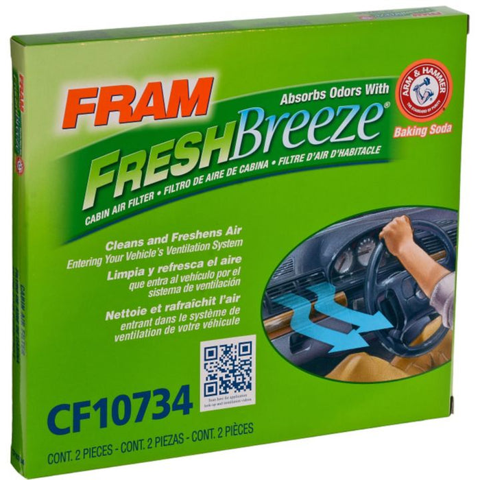 Cf1044 Filter CF10734 FRAM Fresh Breeze Cabin Air Filter