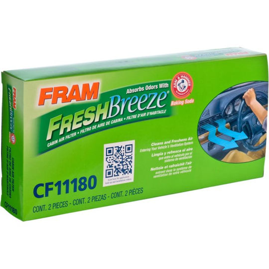 CF11180 FRAM Fresh Breeze Cabin Air Filter