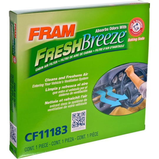 CF11183 FRAM Fresh Breeze Cabin Air Filter