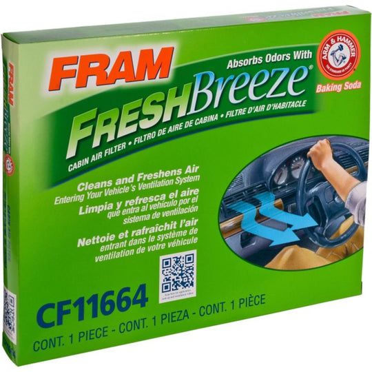 CF11664 FRAM Fresh Breeze Cabin Air Filter