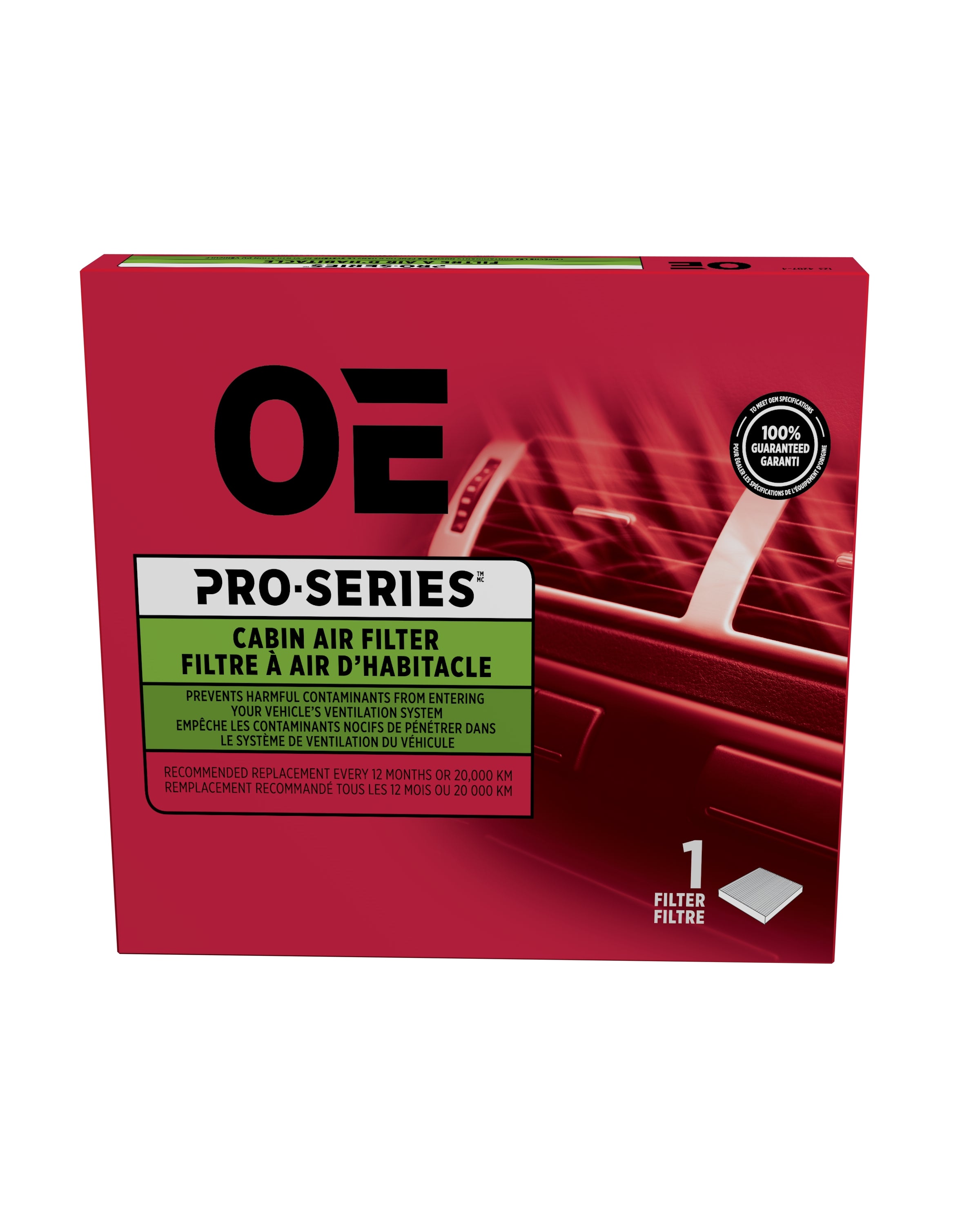 PCF10930 Pro Series Cabin Air Filter
