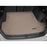 41258 WeatherTech® Custom Cargo Liner, Behind 2nd Row Seating, Tan