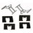 13235 Carlson Disc Brake Hardware Kit, Rear