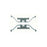13394 Carlson Disc Brake Hardware Kit, Rear