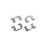 13415 Carlson Disc Brake Hardware Kit, Front