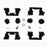 13482Q Carlson Disc Brake Hardware Kit, Front