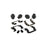 13494Q Carlson Disc Brake Hardware Kit, Front