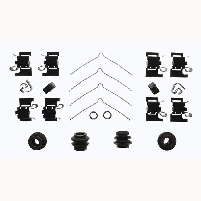 13514Q Carlson Disc Brake Hardware Kit, Front