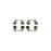 13529 Carlson Disc Brake Hardware Kit, Front