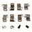 13663 Carlson Brake Caliper Pin Boot Kit, Front
