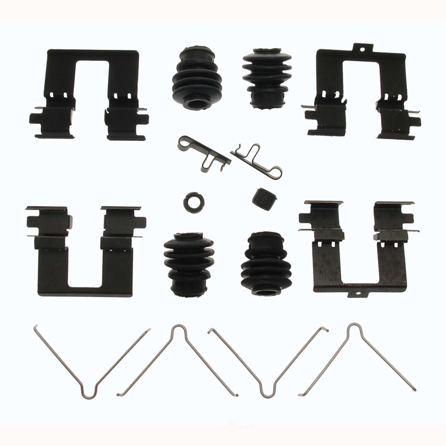 13667Q Carlson Disc Brake Hardware Kit, Rear
