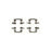 13688 Carlson Brake Caliper Pin Boot Kit, Front