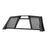 1110114 Aries Switchback Headache Rack, Black