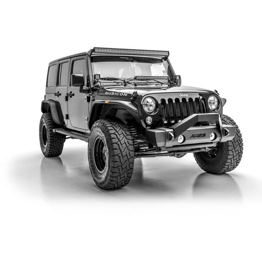 1500201 Aries Jeep Fender Flares, Textured Black