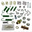17393 Carlson Brake Drum Hardware Kit, Rear