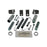 17401 Carlson Brake Drum Hardware Kit, Rear