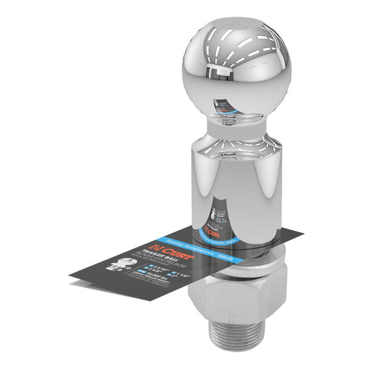 40036 2-5/16 Trailer Ball (1-1/4x2-5/8 Shank, 2 Rise, 10,000 lb)