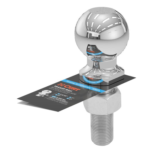 40021 2-5/16 Trailer Ball (1 x 3 Shank, 6,000 lbs., Chrome)