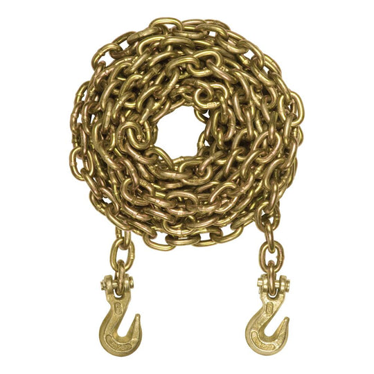 80308 25' Transport Binder Chain with 2 Clevis Hooks (18,800 lbs)