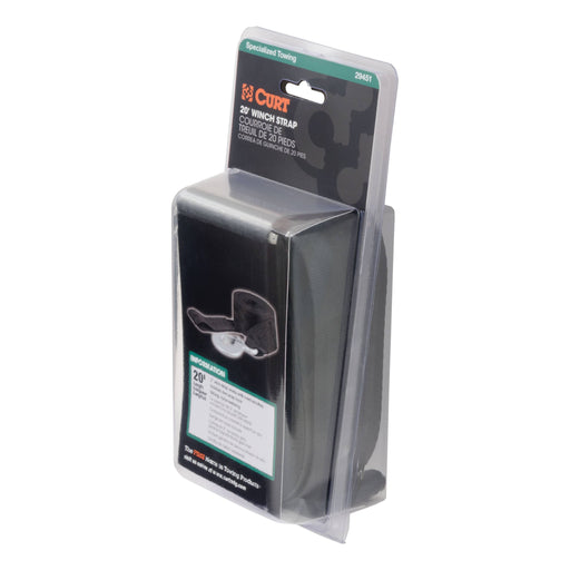 29451 20' Winch Strap with Snap Hook (1,100 lbs.)