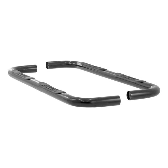 201001 Aries 3 Round Side Bars, Black