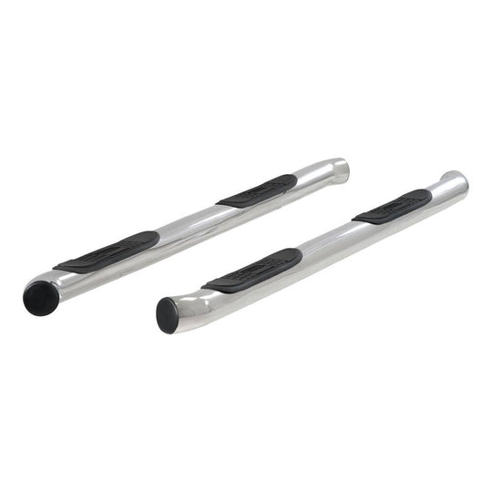 201008-2 Aries 3 Round Side Bars, Polished Stainless