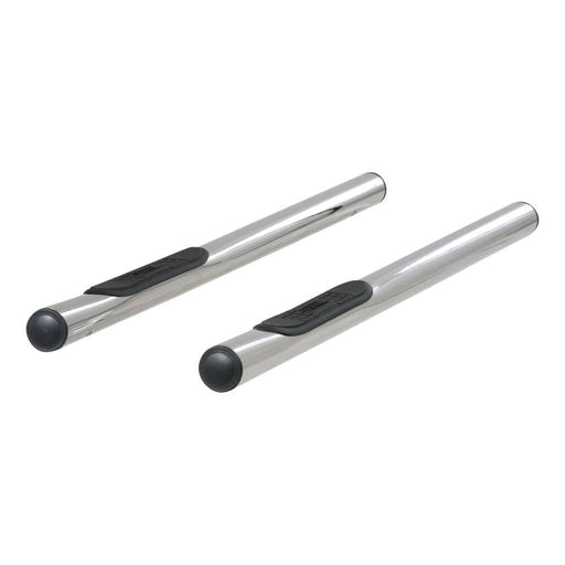 202001-2 Aries 3 Round Side Bars, Polished Stainless