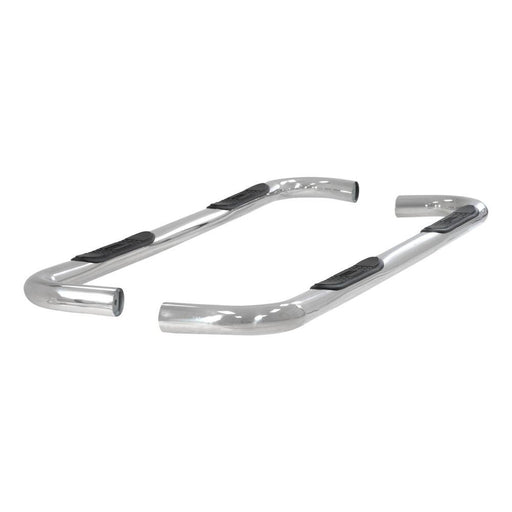 202006-2 Aries 3 Round Side Bars, Polished Stainless