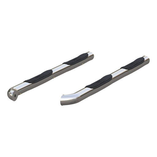 202022-2 Aries 3 Round Side Bars, Polished Stainless